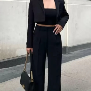 Black Two-piece Suit