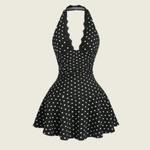 Polka-dot Mini Dress