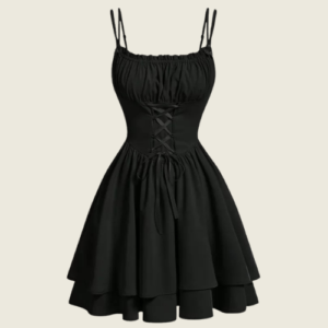 A-Line Black Dress