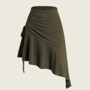 Side-Slit A-line Skirt